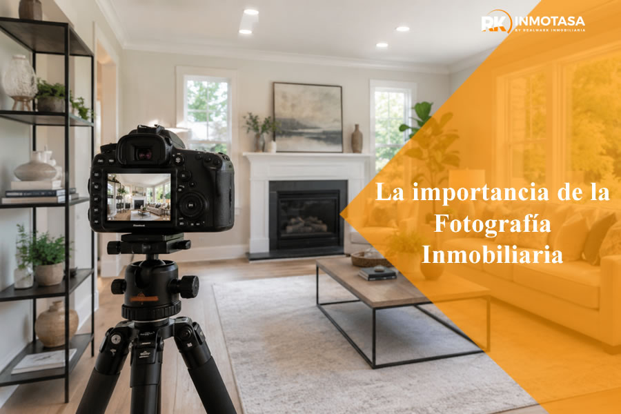 Fotografía inmobiliaria profesional para vender una vivienda