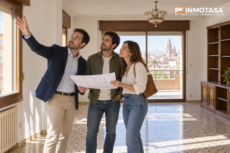 Visita profesional para evaluar una vivienda para reformar en Murcia Visita profesional para comprar vivienda para reformar en Murcia